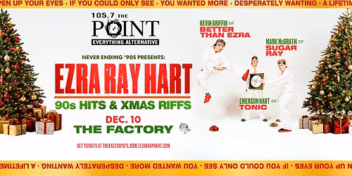 90s Hits & Xmas Riffs: Mark McGrath, Kevin Griffin & Emerson Hart Live