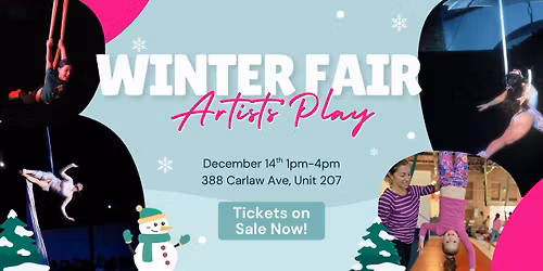 Artists' Play Winter Fair