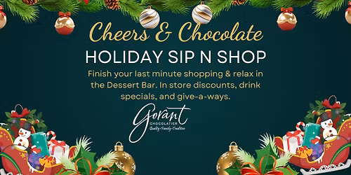 Cheers & Chocolate Sip 'n Shop