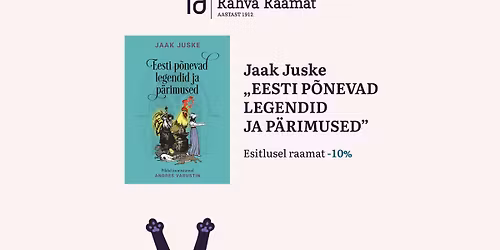 Jaak Juske raamatu "Eesti p\u00f5nevad legendid ja p\u00e4rimused" esitlus
