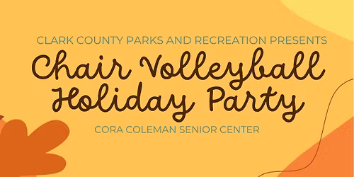 Chair Volleyball Holiday Party