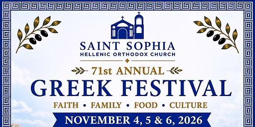 Saint Sophia Greek Food Festival 
