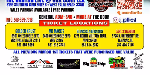 LUCIANO  LIVE IN CONCERT * NEW DATE* NEW LOCATION!