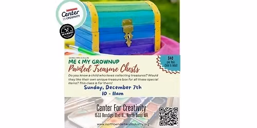 Me & My Grownup - Painted Treasure Chests