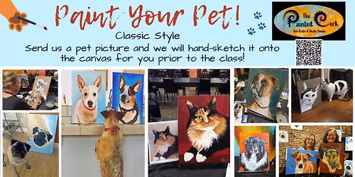 Paint Your Pet Classic Style ~ SCCAS FUNDRAISER!