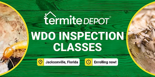 Training  to Become a Qualified WDO Inspector with Florida I.D. Card.