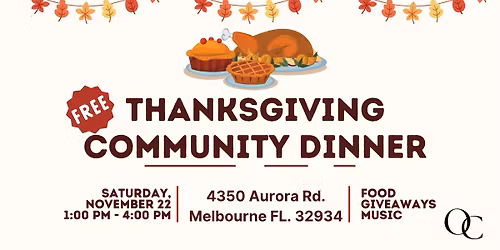 2025 Thanksgiving Community Dinner