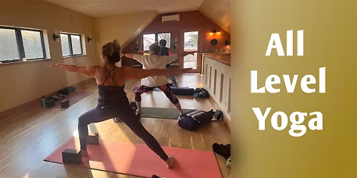 All level Yoga, Wednesday 5 pm