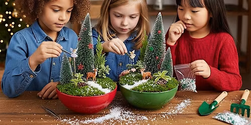 Christmas Forest Fairy Garden: Kid's Craft Project