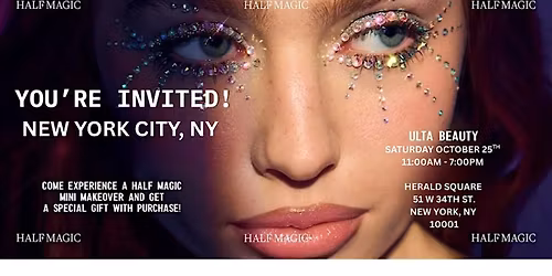 Half Magic x Ulta Beauty in New York City, NY