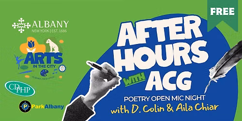 Arts in the City "Poetry Open Mic night" at Albany Center Gallery