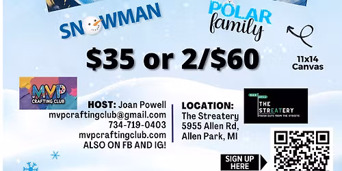 Winter \u2744\ufe0f Paint \ud83c\udfa8 Party \u26c4\ufe0f 