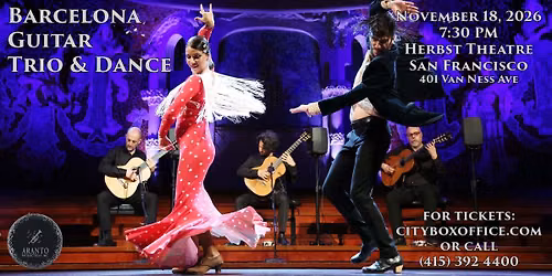 Barcelona Guitar Trio and Dance at Herbst Theatre