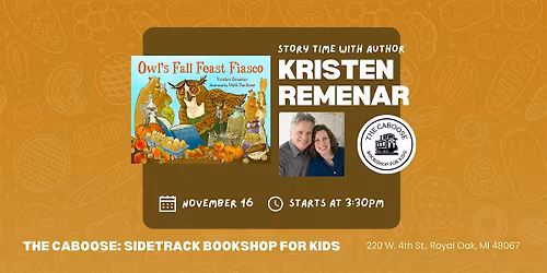 Story & Craft Time with Kristen Remenar & Matt Faulkner