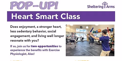 Heart Smart Class Pop-Up