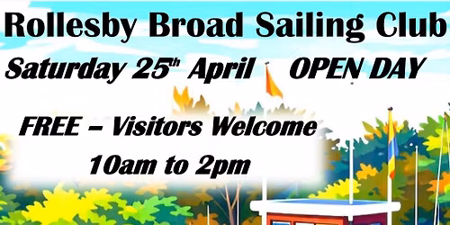 Rollesby Broad Sailing Club - Open Day