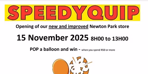 Speedyquip Newton Park Store Relaunch