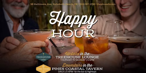 Happy Hour at The Pines Coastal Tavern