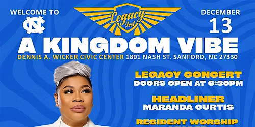 LEGACY FEST TOUR: MARANDA CURTIS