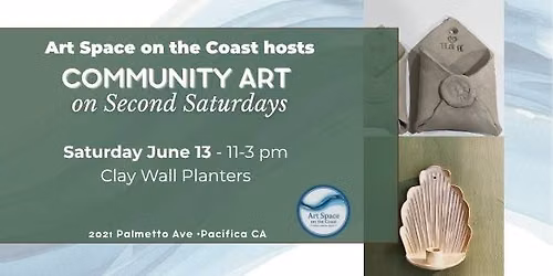 Community Art - Ceramic Wall Pockets 