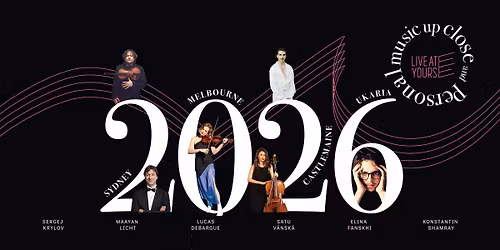 Live at the Great 2026: 4 concert subscription