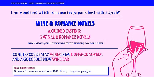 Wine & Romance Novels: A tasting