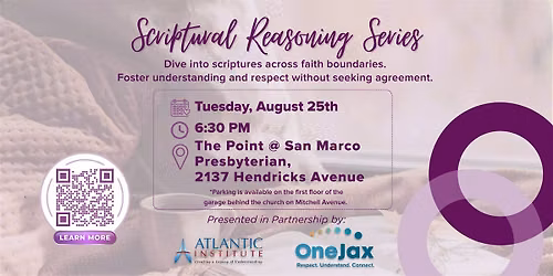Scriptural Reasoning Series with Atlantic Institute!