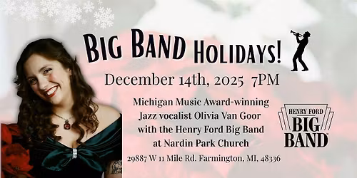 Big Band Holidays Featuring Olivia Van Goor