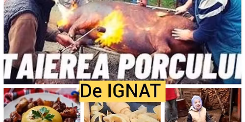 TRADITII ROMANESTI \u2013 taierea porcului de ignat, 1 zi de petrecere si traditii, 190 lei