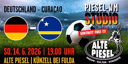 Piesel WM Studio 26 | Deutschland \u2013 Cura\u00e7ao