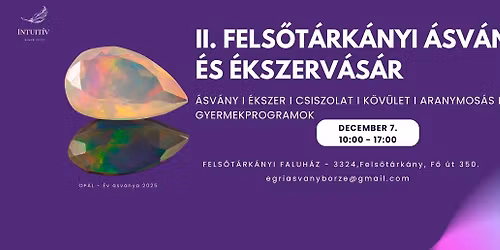 II. Fels\u0151t\u00e1rk\u00e1nyi \u00c1sv\u00e1ny \u00e9s \u00c9kszerv\u00e1s\u00e1r