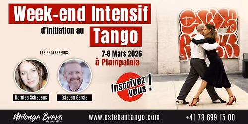 Week-end Intensif d\u2019initiation au Tango