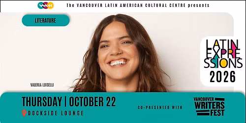 Reading Group | Latin Expressions Special Edition with Valeria Luiselli