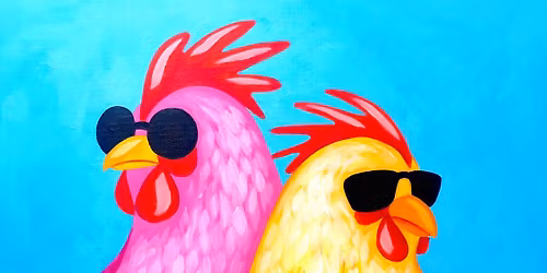 Paintvine in the Park in Hamilton - Cluckin' Fabulous