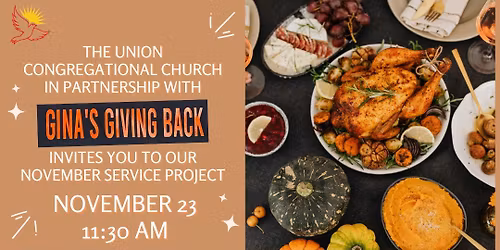 Service Project: Thanksgiving Meal Prep