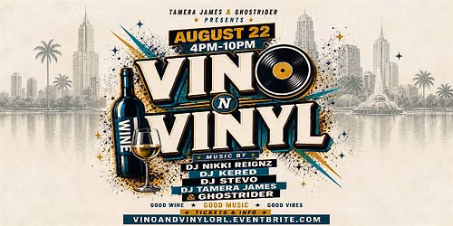 Vino & Vinyl - An Old School Party with a Vibe