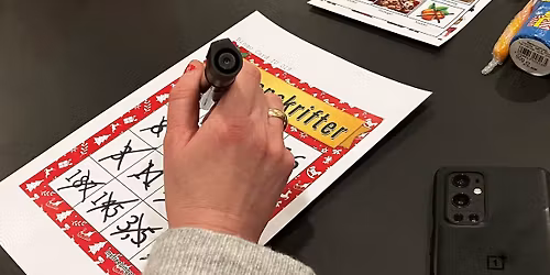 Hyggelig julebanko p\u00e5 Billund Bibliotek