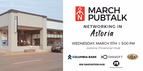 March PubTalk: Networking in Astoria