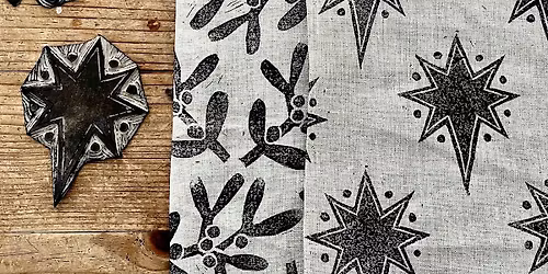 Block Printing: Make Your Own Festive Table Runner