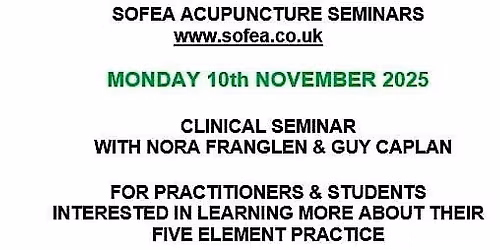 SOFEA Seminar - CLINICAL SEMINAR
