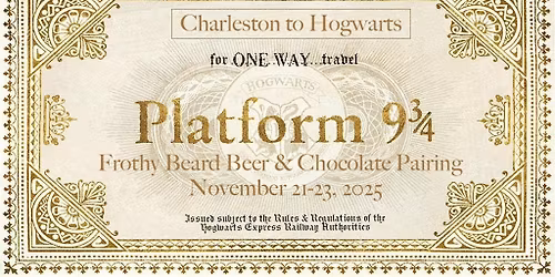 Potter Chocolate and Beer Pairing in Summerville