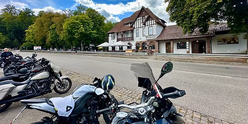 Motorrad-Ausfahrt ab Tuttlingen zur Saisoner\u00f6ffnung des Biergarten Glemseck bei Leonberg \ud83c\udfcd\ufe0f