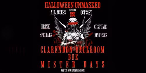 Clarendon All Access Halloween Party 10-31