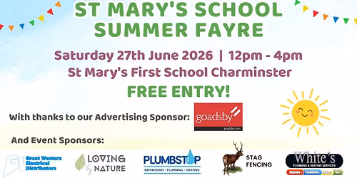 St Mary's School Summer Fayre \u2600\ufe0f