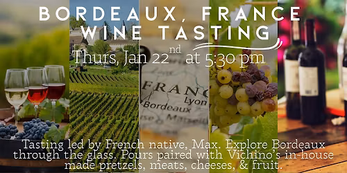 Bordeaux, France Wine Tasting