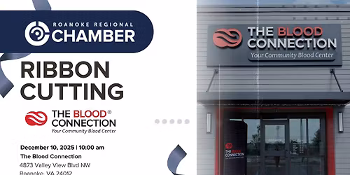 Ribbon Cutting - The Blood Connection