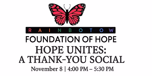 Hope Unites: A Thank-You Social