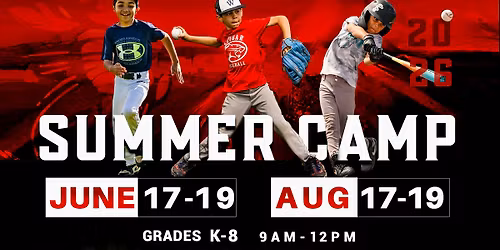 \u2600\ufe0f2026 RCS Summer Baseball Camps!\u2600\ufe0f