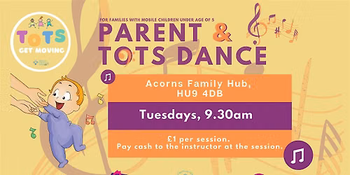 Parent and Tots Dance (Acorns Family Hub)