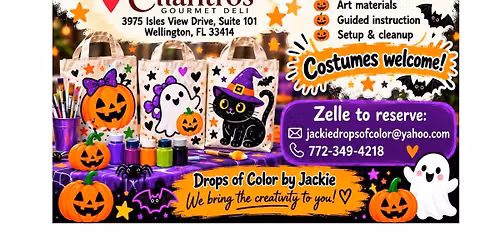 Paint your Trick or Treat Tote